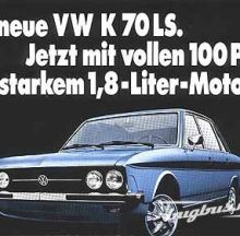 Potraga - VW K70 LS 1800er mit 100 PS und Stahlkurbeldach Original