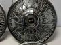 For sale - Volkswagen 15 Inch wire spoke cover chrome hubcaps hubcap Karmann ghia T14 T34 Kever Bug Beetle T1, EUR €200 / $220