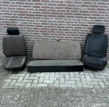 For sale - Volkswagen Beetle 1303 chairs benches set 3 legs silverbug, EUR €400