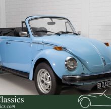 Verkaufe - Volkswagen Kever Cabriolet | Florida Blue | Goede staat | 1979, EUR 26950