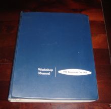 For sale - Volkswagen Workshop Manual Passenger Cars 1958, EUR 250