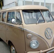 til salg - VW T1 split window bus camper van 1975, EUR 34900