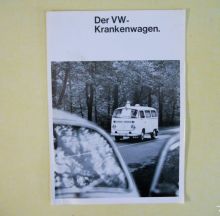 Prodajа - Prospekt VW Bus Krankenwagen, CHF 20.-