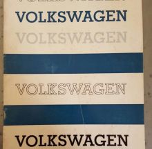 ost - VW Booklet - VW Standards for External Markings	, USD $$$