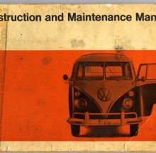 Owners Manual - 1967 VW Bus
