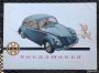 1952 VW split beetle brochure Swedish, TRADE ONLY   
