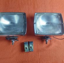 For sale - Bosch Halogen chrome fog lights lamps, EUR 420