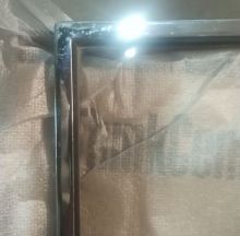 For sale - Cabrio side door glass (pair) with chrome, EUR 300