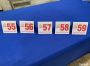 Predám - Classic Carls Jr Numbers 55 thru 79, USD $21 each