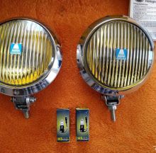Verkaufe - Hella 134 chrome fog lights lamp VW Beetle porsche new, EUR 890