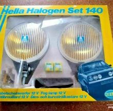 Verkaufe - Hella 140 halogen chrome fog lights fog lamp VW Beetle Bus Porsche 911, EUR 499