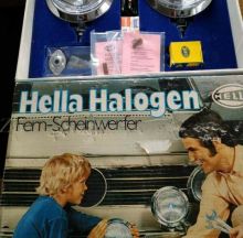 Verkaufe - Hella 144 chrome driving light lamp VW Beetle bus Posche , EUR 699