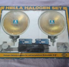 For sale - Hella halogen chrome yellow fog light VW Porsche , EUR 599