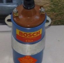 Verkaufe - Ignition Coil Original Bosch 6volt NOS   BLU, EUR 195 euro