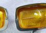 Verkaufe - Marchal 656 yellow  chrom fog lights lamps  vw porsche  , EUR 699