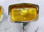 Vends - Marchal 656 yellow  chrom fog lights lamps  vw porsche  , EUR 699