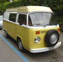 camping bus T2, 1974