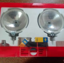 Verkaufe - Optilux chrome Driving lights lamps Halogen NEW, EUR 330