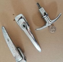 Verkaufe - Original '56-'60 handle set one key patina, EUR 200