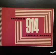 For sale - Porsche 914 Owners manual 1971, EUR 100