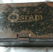 For sale - Vintage Osram metal bulb box VW Beetle Porsche 356, EUR 120