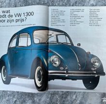 For sale - Volkswagen 1300 1966 brochure Dutch Pon Karmann Beetle, EUR €25