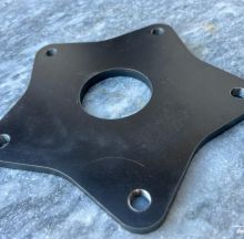 For sale - Volkswagen 5x205 balancing device adapter plate bug t1 karmann ghia t181 etc, EUR €80 / $90