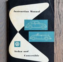Prodajа - Volkswagen Beetle 1960 1961 manual english dickholmer, EUR €45