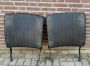Volkswagen Beetle backrests 1302 black chair T rail vw
