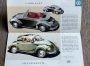 Verkaufe - Volkswagen Beetle NOS 1954 - 1956 brochure oval convertible ragto, EUR €40
