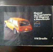 For sale - Volkswagen Brasilia Owners manual, EUR 245
