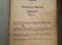 For sale - Volkswagen Passat Workshop Manual 1973, EUR 175