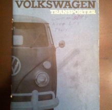 Verkaufe - Volkswagen Transporter Owners manual 1963 , EUR 75