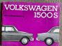 Volkswagen type 3 manual 1500S 1963 1964 German