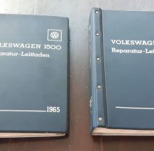 Prodajа - VW 1500 Reparatur- Leitfaden 1965 deel1en2, EUR 350