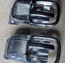 For sale - VW Beetle opener coverplate chrom set, USD 60