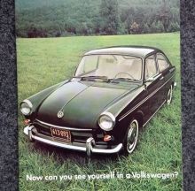 Verkaufe - VW Typ 3 Fastback Prospekt (1968/USA), EUR 29