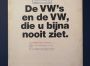 VW Werbebroschüre aus Holland