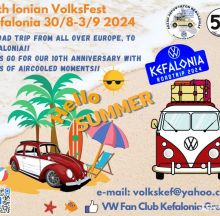 10th Int. Ionian Volksfest Kefalonia 30/8-3/9 2024