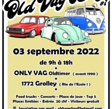Old VAG Day #1, 3 septembre 2022, 1772 Grolley