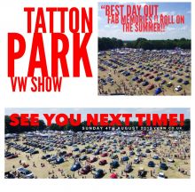 See you at Tatton Park VW show