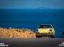 Yellow '73 Porsche 911 in Fokianos bay